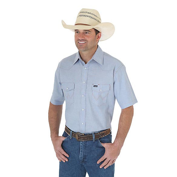 Wrangler Men's Authentic Cowboy Cut Work Shirt