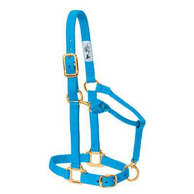 Weaver Average Adjustable Blue Nylon Halter