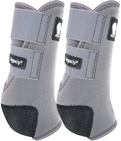 Classic Equine Gray Legacy Hind Boots