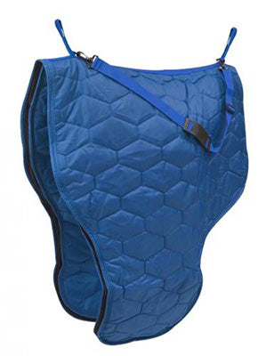 Blue Insulated Saddle Carrier Bag