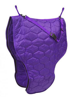 Purple Insulated Saddle Carrier Bag