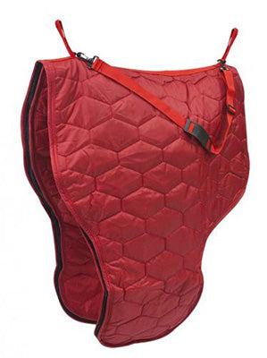 Red Insulated Saddle Carrier Bag