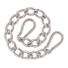 Weaver Curb Chain with Safety Spring Snaps