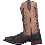Laredo' Brown and Tan Dalton Square Toe