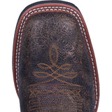 Laredo' Brown and Tan Dalton Square Toe