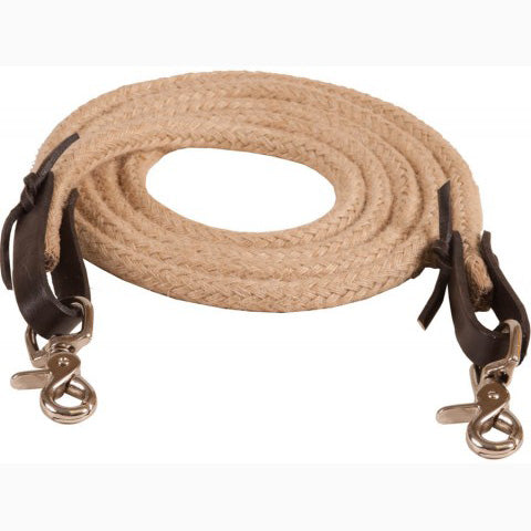 Mustang 8 Foot Jute Roping Rein 