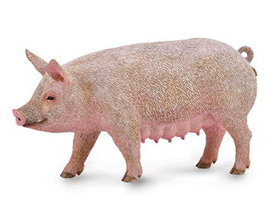 female pig toy animal