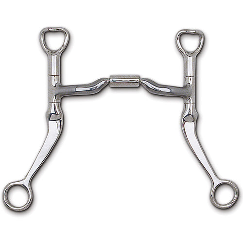 Myler 5" Flat Shank with Sweet Iron Low Port Comfort Snaffle