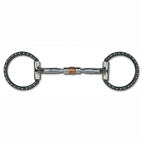 Myler 5" Black Western Dee Snaffle