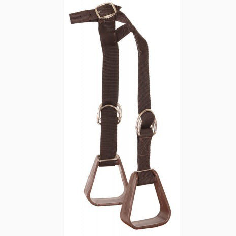 Mustang Brown Kiddy-Up Stirrups