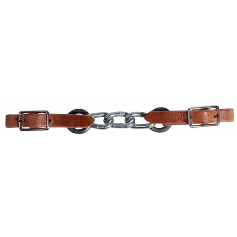 Professional's Choice 3 Link Harness Leather Curb Strap