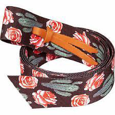 Mustang Fashion Print Cactus Rose Nylon 6 Foot Tie Strap