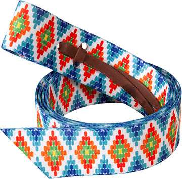 Mustang Beaded Print Cinch Strap