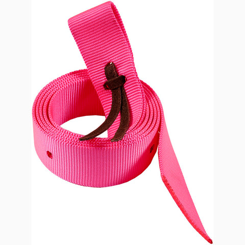 Mustang Pink Nylon Tie Strap