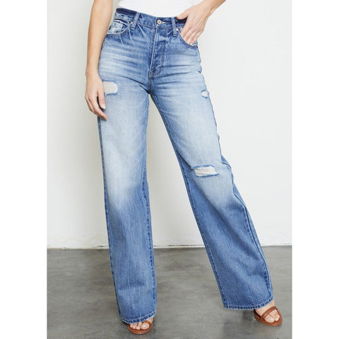 KanCan Ultra High Rise 90's Flare Jean