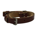 Showman 1.5" Leather Back Cinch