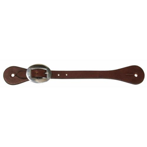 Professional's Choice Men's Harness Chocolate Leather Spur Straps