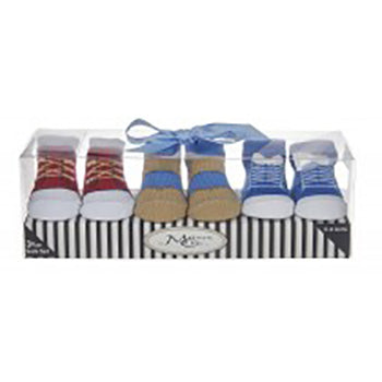 Cowboy Boot Socks Gift Set