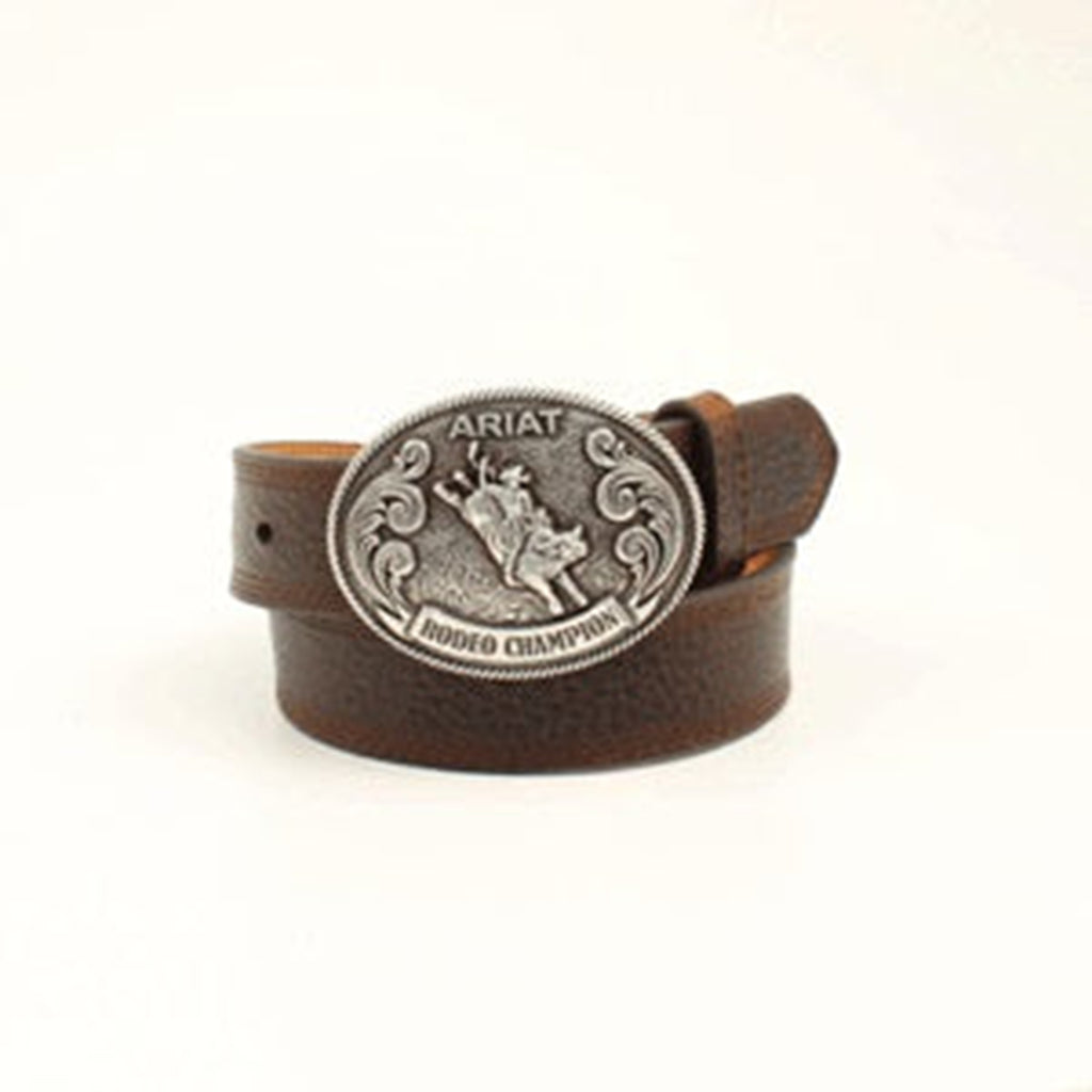 Ariat Boy's Bullrider Leather Belt