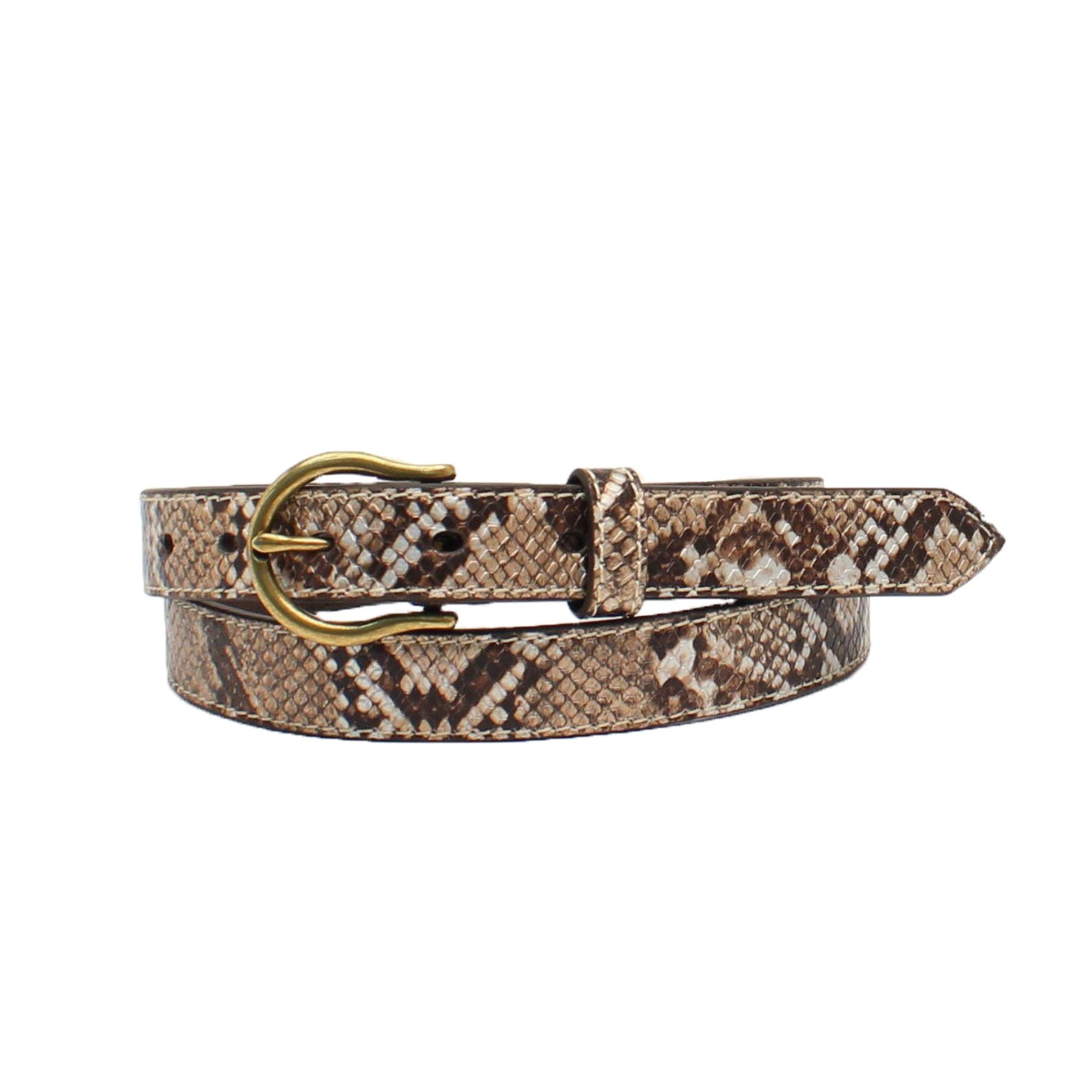 Womens snake skin belt hotsell