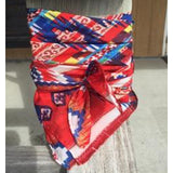 Wyoming Traders Red Blue Aztec Wild Rag