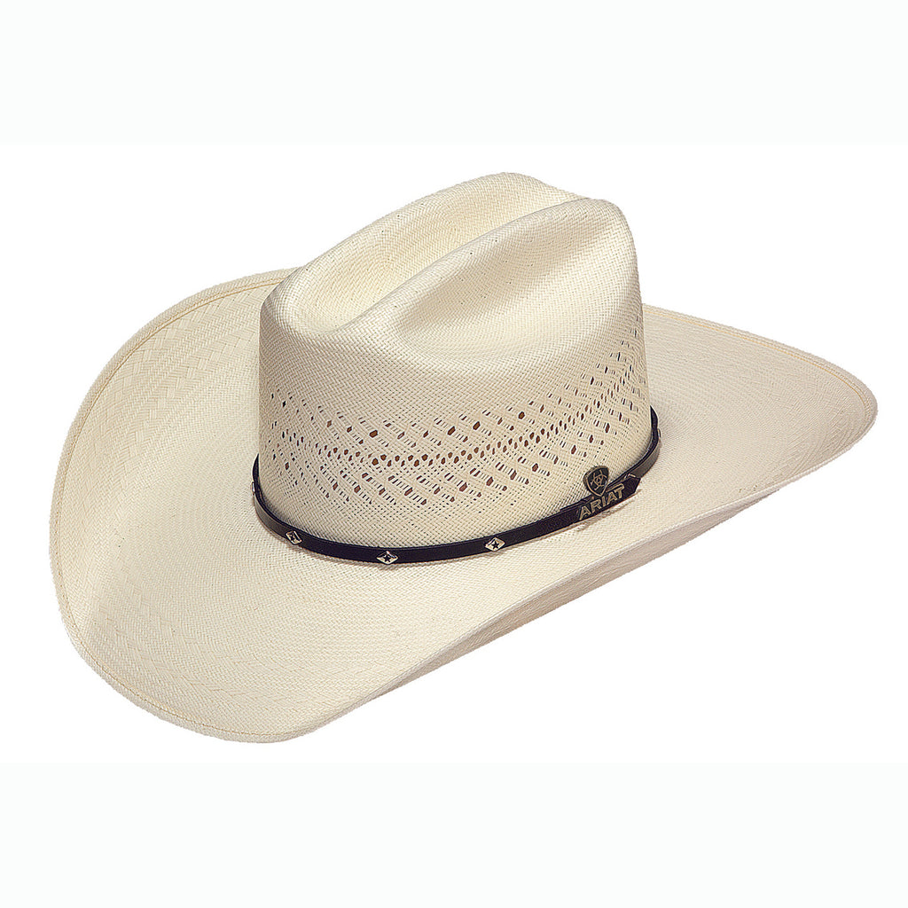 Ariat 20 X Ivory Double S Straw Hat