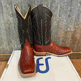 Anderson Bean Almond Full Quill Ostrich Boots
