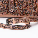 American Darling Square Tooled Purse