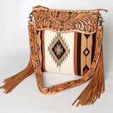 American Darling Aztec Blanket Tooled Purse