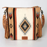 American Darling Aztec Blanket Tooled Purse