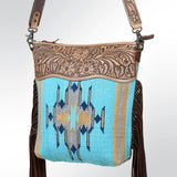 American Darling Turquoise Leather Purse