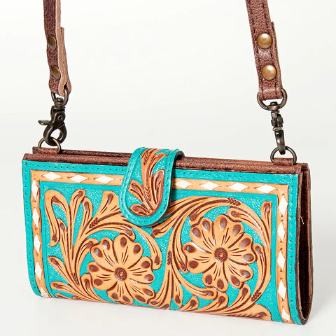 American Darling Turquoise Inlay Wallet/Clutch