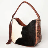 American Darling Conceal Carry Cowhide Tooled Shoulder Bag