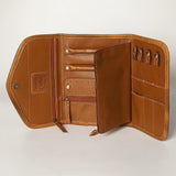 American Darling Tan Jewelry Travel Case