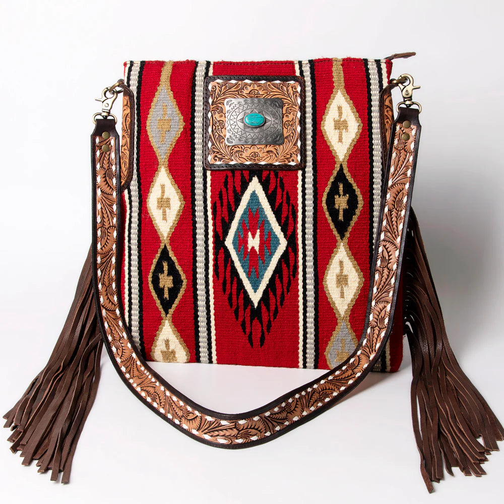 Aztec fringe outlet purse