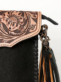 American Darling Black Tooled Bag