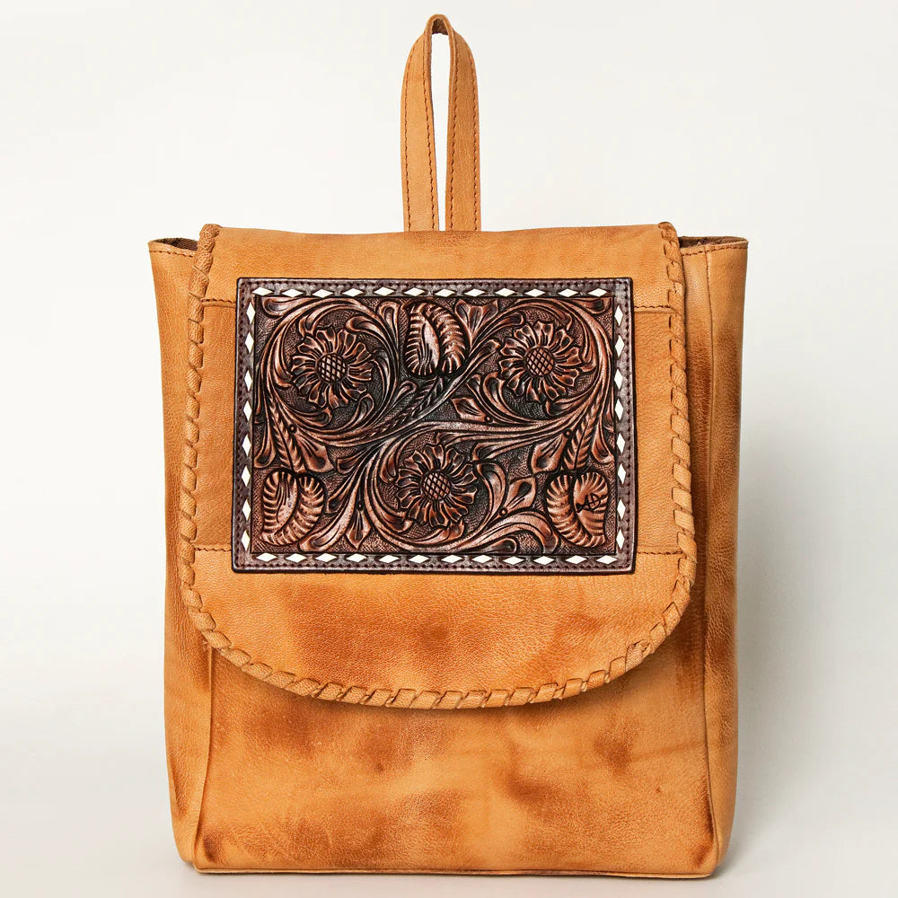 Extra Large Buck Skin Flat Bottom Bag - October Country