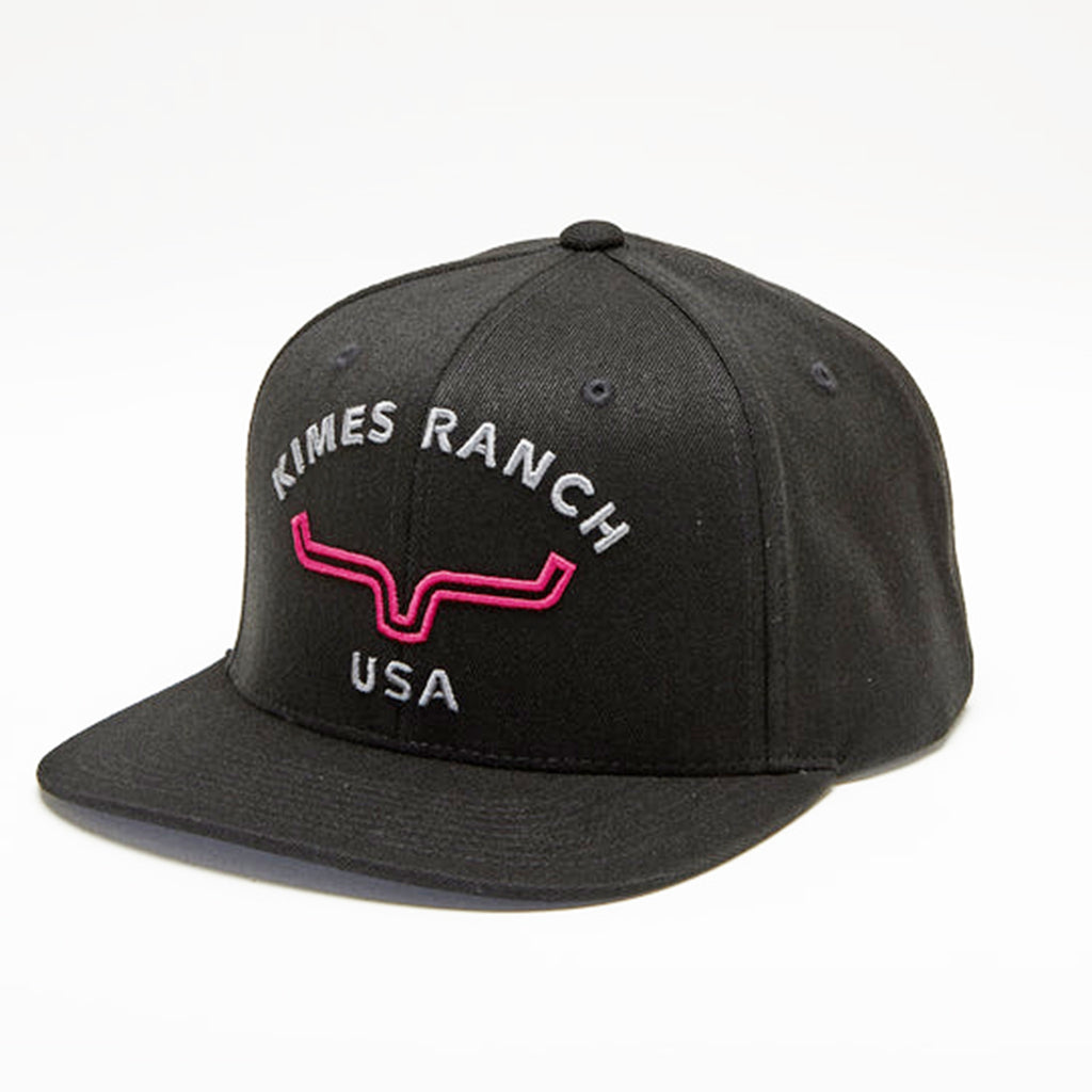 3D Embroidered Kimes Ranch USA logo Cap