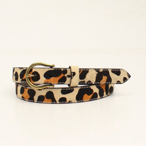 Ariat Women's Leopard Print Belt