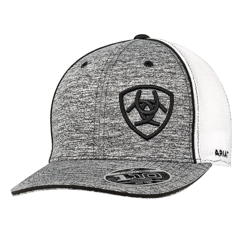 Ariat Grey and White Logo Cap