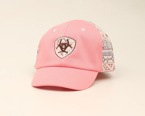 Ariat Infant Pink Aztec Cap