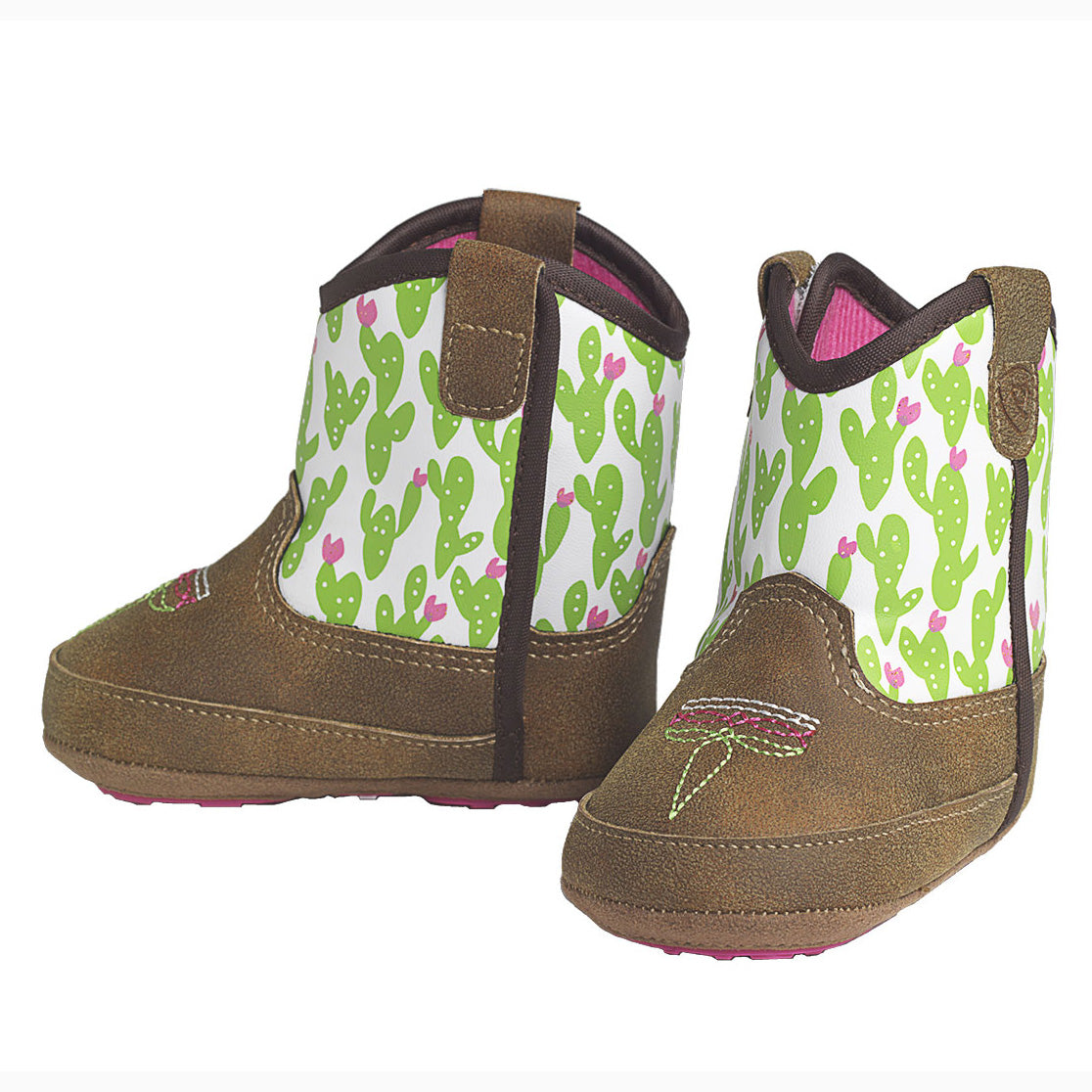 Ariat Infant Girl s Cactus Lil Stomper Boots Western Edge Ltd