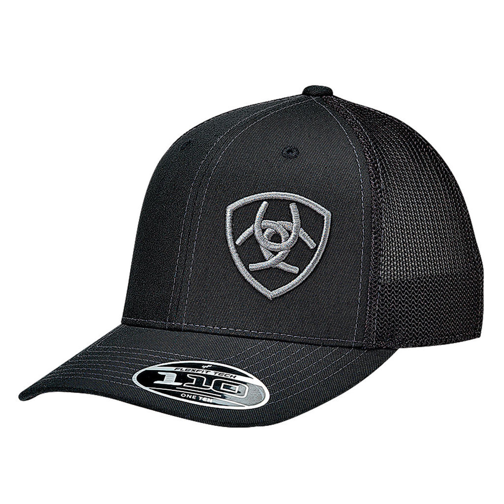 Black/Grey Ariat Logo Cap