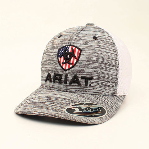 Ariat Grey USA Cap
