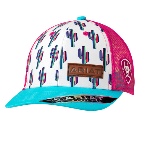 Ariat Girl's Multi Colored Cactus Cap