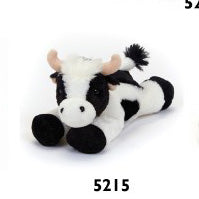 Black and White Stuffed Cow 