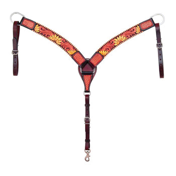 Rafter T Sunflower Breast Collar