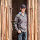 Hooey Grey Full Zip Logo Hoodie