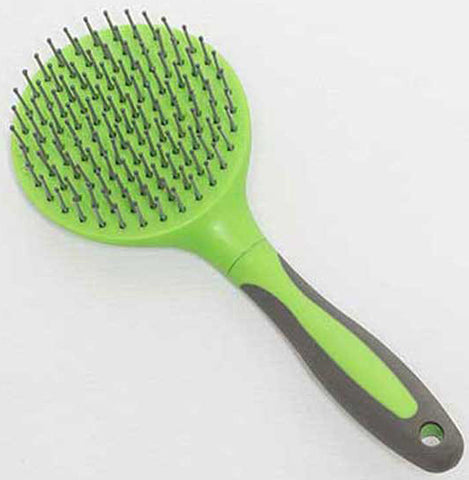 Mane and Tail Brush Jade Green/Grey