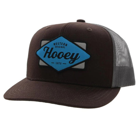 Hooey Diamond Brown & Grey Youth Cap